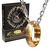 The Noble Collection  Der Eine Ring Colgante bunt