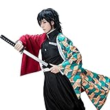 CR ROLECOS Giyuu Tomioka Cosplay Kostüm Anime Demon Slayer Cosplay...