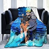 CustomprosPT Anime Decke Super weiche leichte Flanell Fleece Decke...