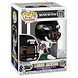 Funko POP! NFL: Ravens - Lamar Jackson - (Away) - Vinyl-Sammelfigur -...