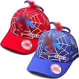 Miotlsy Sonnenhut Kinder, Baseball Cap Kinder Set UV Schutz, Kappe...