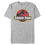 Jurassic Park Herren T-Shirt, Athletic Heather, L Groß Tall