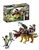 PLAYMOBIL Dino Rise 71262 Triceratops, Dinosaurier mit Abnehmbarer...