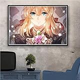 Lzqzjd Anime Art 3000 Holzpuzzles Für Erwachsene, Violet Evergarden...