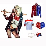 Quinn Cosplay Kostüme Kinder Damen Suicide Squad Halloween Kostüm...