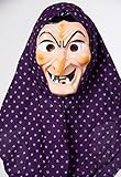 Festartikel Müller Kostüm Zubehör Hexenmaske Maske Hexe mit...