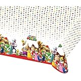 Amscan 9901539 - Tischdecke Super Mario, Größe 120 x 180 cm,...