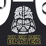 YORA Grillschürze für Männer lustig - Ich bin dein Brater -...