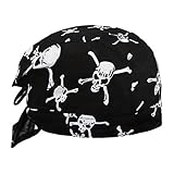 AfinderDE Unisex Modische Skelette Bandana Kopftücher Halstuch...