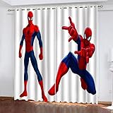 Fgolphd Spidermen Anime Verdunkelungsvorhang Wasserdichter Stoff...