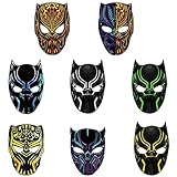 Halloween Maske 8 Stück Avengers Black Panther Papiermaske Superheld...