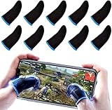 PUBG Mobile Finger Sleeve 10 Stück Finger Sleeves für Gaming Daumen...