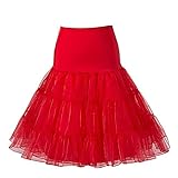 Boolavard 1950 Petticoat Reifrock Unterrock Petticoat Underskirt...