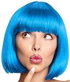 Bob Perücke Wig Cabaret Pagenkopf Pagen Charleston Perücken für...