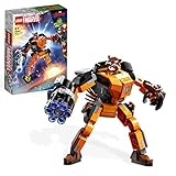 LEGO 76243 Marvel Rocket Mech, Spielzeug-Action-Figur des Waschbär...