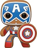 Funko POP! Marvel: Holiday - Captain America - Marvel Comics -...