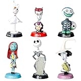 Nightmare Cake Topper, CBOSNF 6 PCS Mini Figuren Set Kuchen Topper...