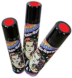 Haarspray Color für Fasching und Karneval, Diverse Farben, 100ml...