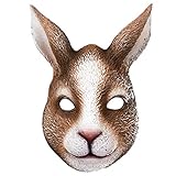 SOIMISS Ostern Dekorative Maske Maskerade Kaninchen Maske Hasenmaske...