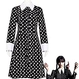 Churgigi Wednesday Addams Kostüm Kinder Addams Family Kostüm...