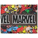 Superhelden Comic-Buchdruck Mehrfarbig Portemonnaie Geldbörse