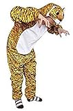 Ikumaal Tiger-Kostüm, AN28 Gr. XL, Für hochgewachsene Männer und...