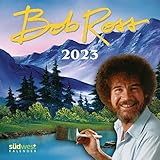 Bob Ross 2023 - Wandkalender zum Aufhängen