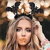 Hatstar Fledermaus Damen Haarreif | Halloween Kinder Fasching Kostüm...