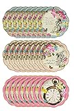 Talking Tables TSALICE-PLATE24 Packung mit 24 Einweg-Papptellern mit...