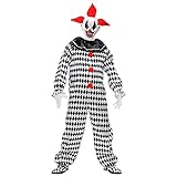 Widmann - Kostüm Circus Clown, Overall, Killer Clown, Horrer,...
