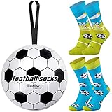 Rainbow Socks – 2 Paar Fussballsocken In Einem Ball –...
