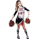 amscan 9902693 Kinder Zombie Cheerleader Verkleidung Halloween Kostüm...