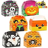 JOYIN 24 Stück Halloween Geschenkboxen Haus Karton Goodie Box für...