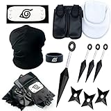 Ninja Kakashi Kostüm Cosplay Kostümzubehör Konoha Stirnband Kakashi...