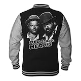 Bud Spencer Herren Old School Heroes College Jacket (schwarz) (XL)