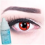 EIN PAAR Farbige Manga Anime Naruto Cosplay 14mm Kontaktlinsen...