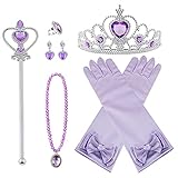 Vicloon Prinzessin Kostüme Zubehör, 8-teiliges Set Mädchen Dress up...