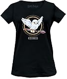 Harry Potter Damen Wohapomts336 T-Shirt, Schwarz, M