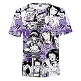 EDMKO Hemden My Hero Academia Anime Jiro Kyoka Sommer T-Shirt 3D Druck...