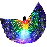 Zebery LED-Flügel für Erwachsene, LED-Schmetterlingsflügel,...