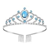 Mädchen Stirnband Stirnband Tiara Strass Licht Prinzessin Kostüm...