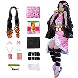 JYakeji 10 Stück Japanische Anime Demon Slayer Cosplay:Kamado Nezuko...