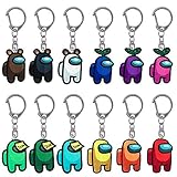 JPYH 12 Stück Among Us Game Figures Toys Dolls,Anime Spiel...