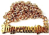 Jägermeister - Kette mit Panzergliedern - Goldfarbend
