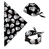 Widmann 1047S - Kopftuch Totenkopf, Bandana, Biker, Accessoire,...