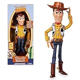 Disney Store Interaktive sprechende Actionfigur Woody aus Toy Story 4,...
