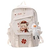 Genshin Impact Rucksack Klee Paimon Cosplay Unisex Studenten...