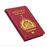 Passport Cover Kingdom of Wakanda Printed Passport Holder Leather...