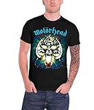 Motorhead Overkill Herren T-Shirt mit kurzen Ärmeln Gr. XL, Schwarz