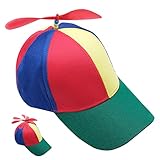 Bunte Propellermütze, Propeller-Mütze Hubschraubermütze...